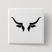 Bull Horns Button (Vorderseite)