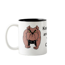 Bull-Hund-Tasse