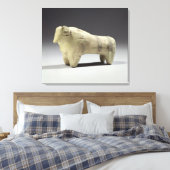 Bull im Ubaid-Stil, c.4000-3500 v. Chr. (Terrakott Leinwanddruck (Insitu (Schlafzimmer))