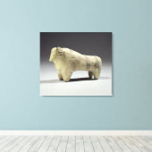 Bull im Ubaid-Stil, c.4000-3500 v. Chr. (Terrakott Leinwanddruck (Insitu (Holzboden))