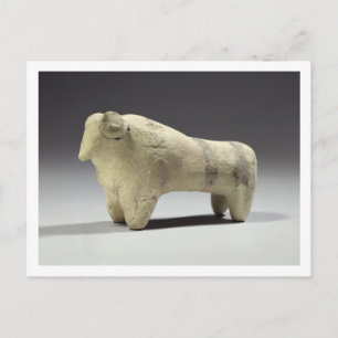 Bull im Ubaid-Stil, c.4000-3500 v. Chr. (Terrakott Postkarte
