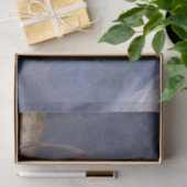 Bull in den Alpen (von Eugène Burnand) Seidenpapier (Geschenk)