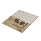 Bull in einer Schweizer Landschaft (von Ferdinand  Fliese (Seite)