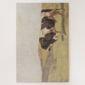 Bull in einer Schweizer Landschaft (von Ferdinand  Puzzle (Vertikal)