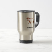Bull Integrity Brown Reisebecher (VorderseiteRechts)