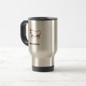 Bull Integrity Brown Reisebecher (Vorderseite Links)