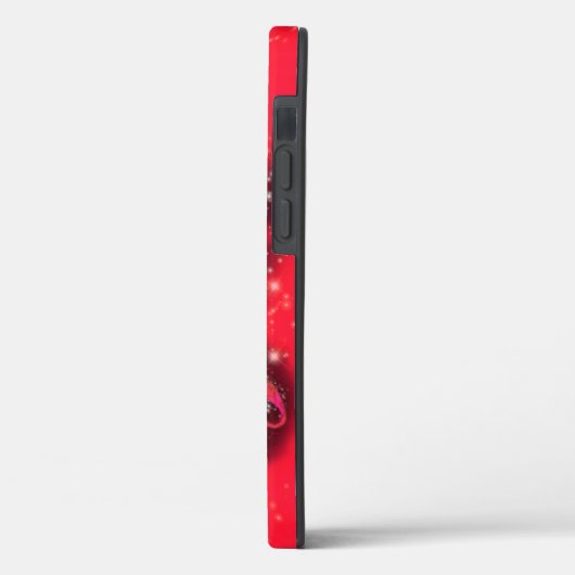 Bull iPhone Case in Red Starry Night (Rückseite / Links)