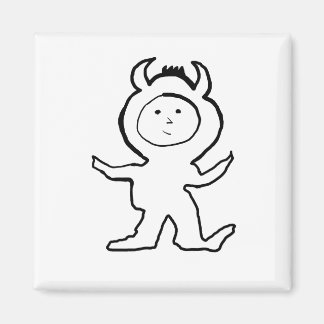 Bull Jammies von Cussdum Designs Magnet