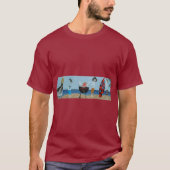 Bull-Kämpfer und spanischer Tänzer T-Shirt (Vorderseite)