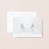 Bull Kariou - Die Grüße der Saison Folienkarte (Rückseite mit Umschlag)