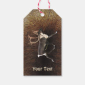 Bull Kariou (Reindeer) Geschenkanhänger (Vorderseite)