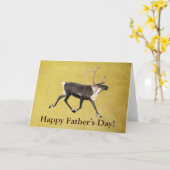 Bull Kariou Vatertag Karte (Gelbe Blume)