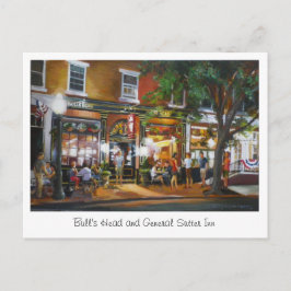 Bull-Kopfkarte Postkarte