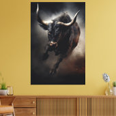 Bull Leinwand Art (Insitu (Wohnzimmer))