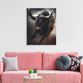 Bull Leinwand Art (Insitu (Wohnzimmer))