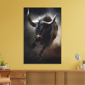 Bull Leinwand Art (Insitu (Wohnzimmer))