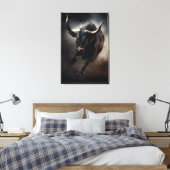 Bull Leinwand Art (Insitu (Schlafzimmer))