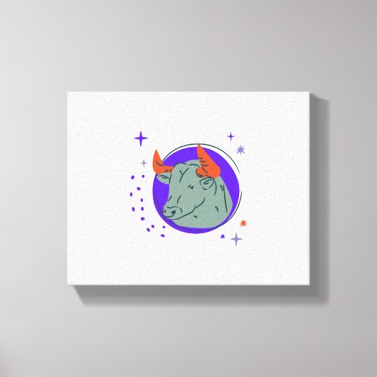 Bull Leinwanddruck (Vorderseite)