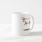 Bull Liberty Brown Kaffeetasse (VorderseiteRechts)