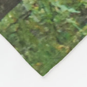 Bull-Männchen-Feld im Herbst Fleecedecke (Ecke)