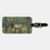 Bull-Männchen-Feld im Herbst Gepäckanhänger (Vorderseite horizontal)