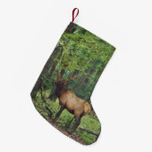 Bull-Männchen-Feld im Herbst Kleiner Weihnachtsstrumpf (Vorderansicht (hängend))