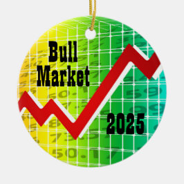 Bull Market 2025 Keramik Ornament