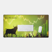 Bull Market Celebration Personalized Schreibtischunterlage (Tastatur & Maus)
