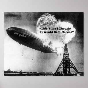 Bull Market Crash Spaß Poster