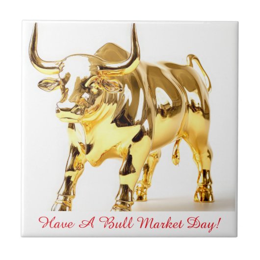 Bull Market Fliese (Vorderseite)