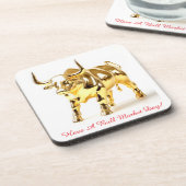 Bull Market Getränkeuntersetzer (Linke Seite)