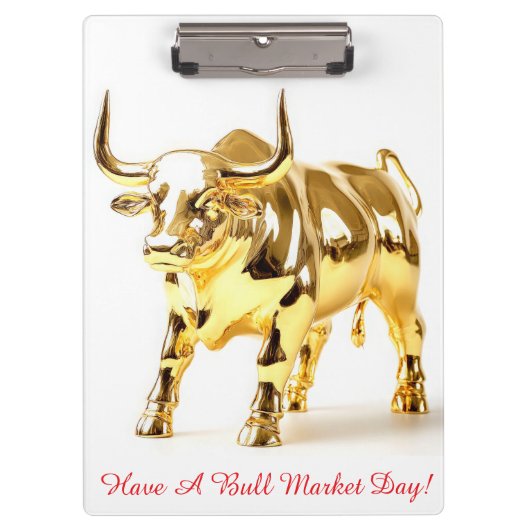 Bull Market Klemmbrett (Vorderseite)