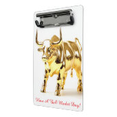 Bull Market Mini Klemmbrett (Gewinkelt2)