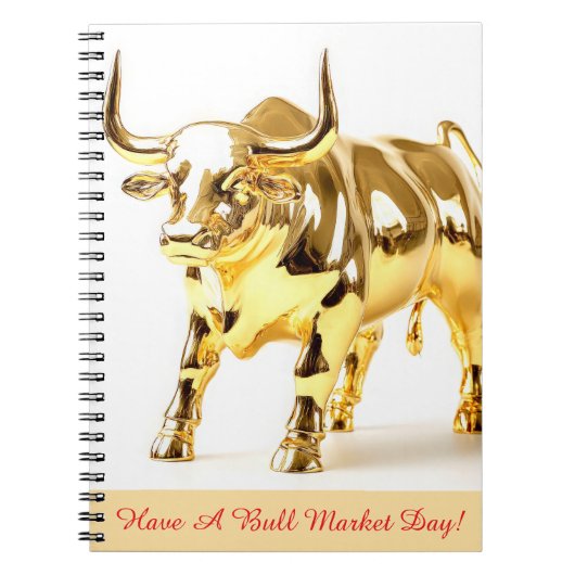 Bull Market Notizblock (Vorderseite)