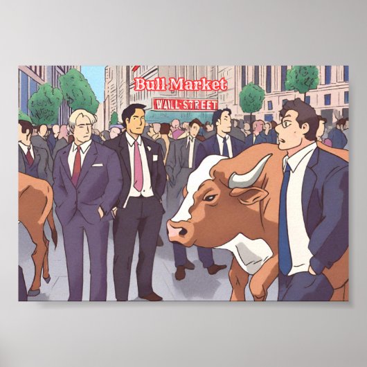 Bull Market Poster (Vorne)