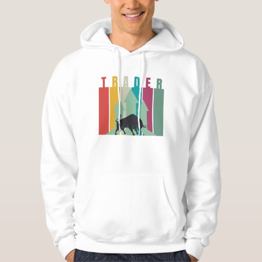 Bull Market Trader | Einfaches Design Hoodie (Vorderseite)