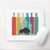Bull market Trader | Simple design Mousepad (Mit Mouse)