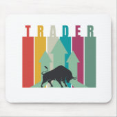 Bull market Trader | Simple design  Mousepad (Vorne)