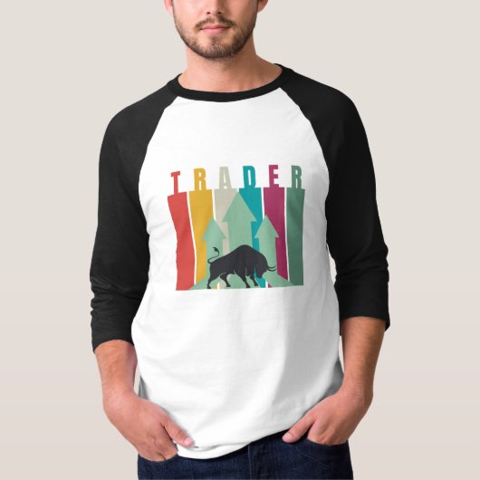 Bull market Trader | Simple design T-Shirt (Vorderseite)