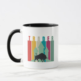 Bull market Trader | Simple design  Tasse