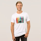 Bull market Trader | Simple design Tri-Blend Shirt (Vorderseite voll)