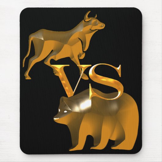 Bull Market VS Bear Market Mousepad (Vorne)