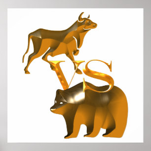 Bull Market VS Bear Market Poster