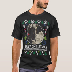 Bull Mastiff Dog Breed Ugly Christmas Sweater T-Shirt
