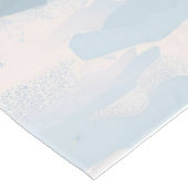 Bull Mastiff Dog Winter Wunderland Weihnachtsfreud Tischdecke (Schrägansicht)