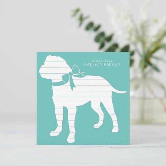 Bull Mastiff Doppy Puppy Bullmastiff Dankeskarte (Stehend Vorderseite)