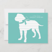 Bull Mastiff Doppy Puppy Bullmastiff Dankeskarte (Vorderseite)