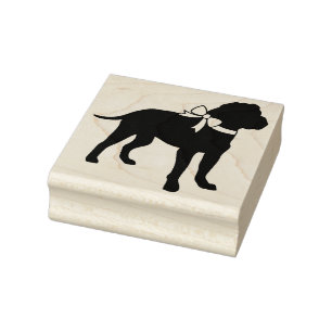 Bull Mastiff Doppy Puppy Bullmastiff Gummistempel