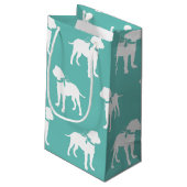 Bull Mastiff Doppy Puppy Bullmastiff Kleine Geschenktüte (Rückseite Schrägansicht)