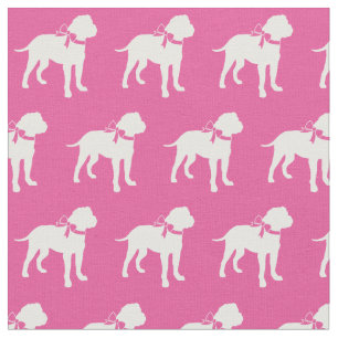 Bull Mastiff Hund Silhouette Haustier Bullmastiff Stoff